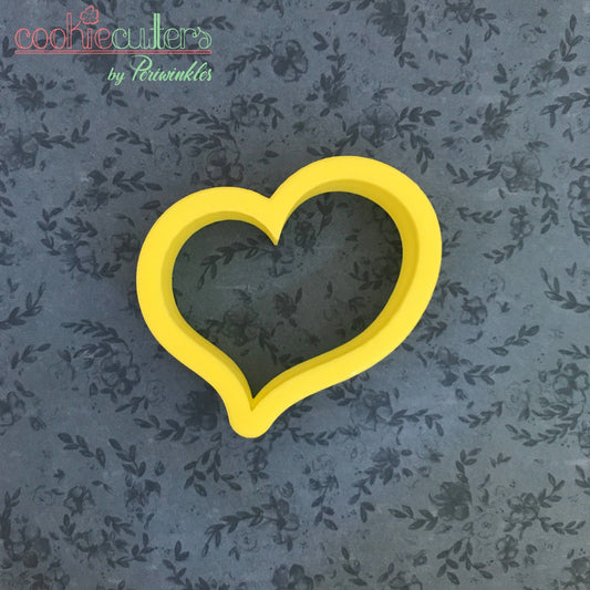 Chubby Heart Cookie Cutter - Periwinkles Cutters