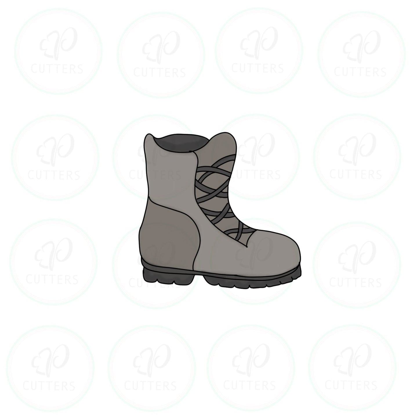 Combat Boot Cookie Cutter - Periwinkles Cutters
