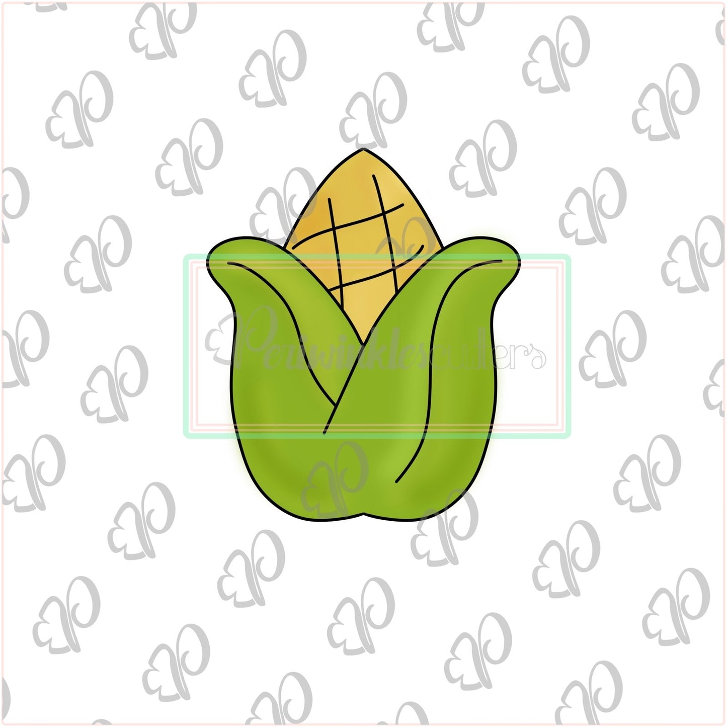 Corn Cookie Cutter - Corn Cob Cookie Cutter - Periwinkles Cutters