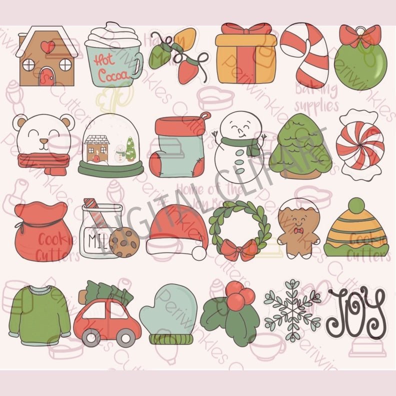 Downloads for Printing on Cookies - Periwinkles Cutters Downloads