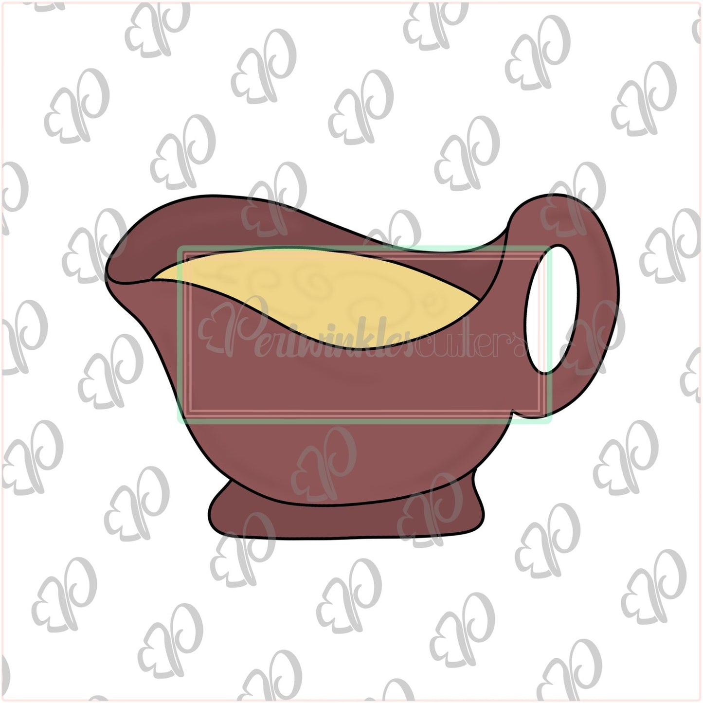 Gravy Cookie Cutter - Periwinkles Cutters
