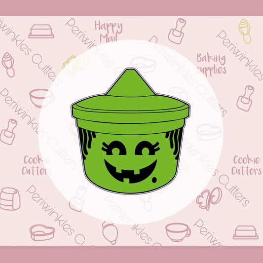 Halloween Bucket Happy Meal Cookie Cutter - Periwinkles Cutters Cookie Cutter