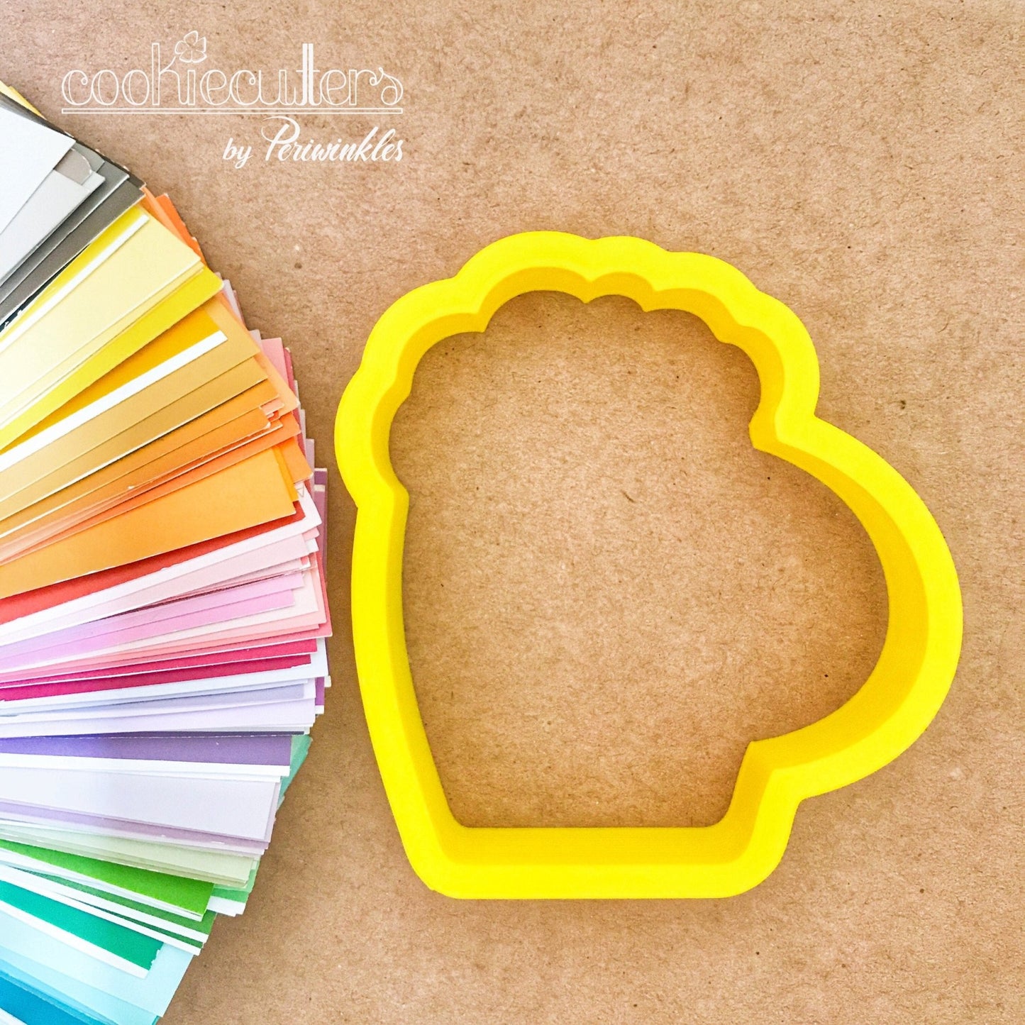 Hurricane Glass Cookie Cutter - Periwinkles Cutters