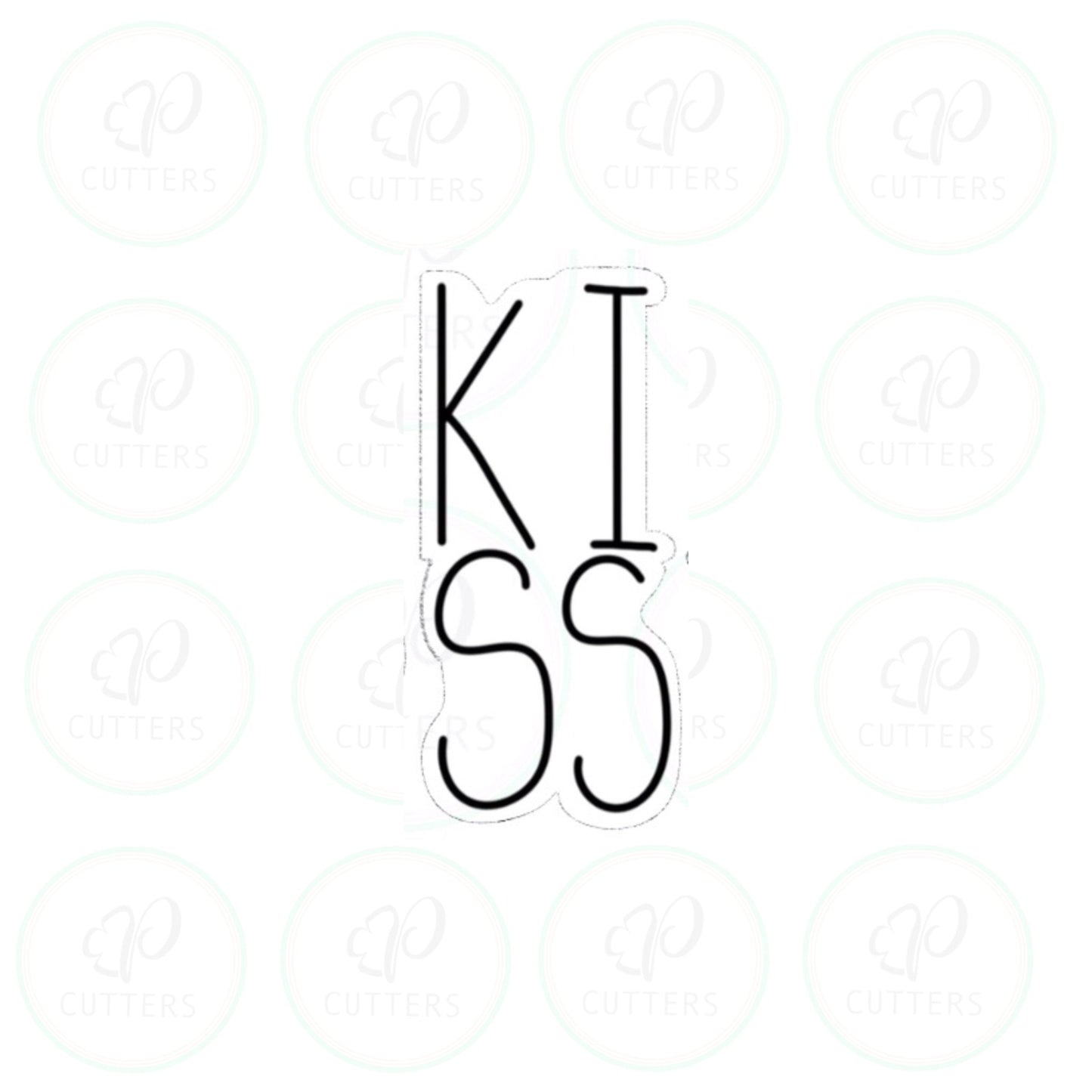 KISS - Tall Cookie Cutter - Periwinkles Cutters