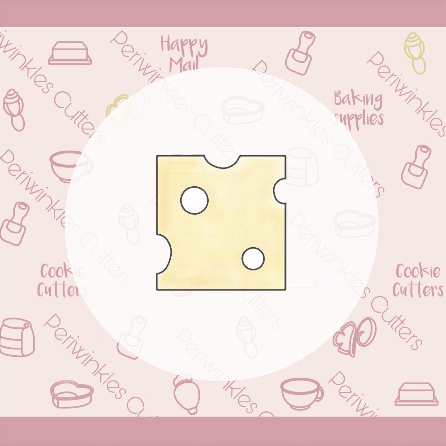 Mac and Cheese Cookie Cutter - Periwinkles Cutters