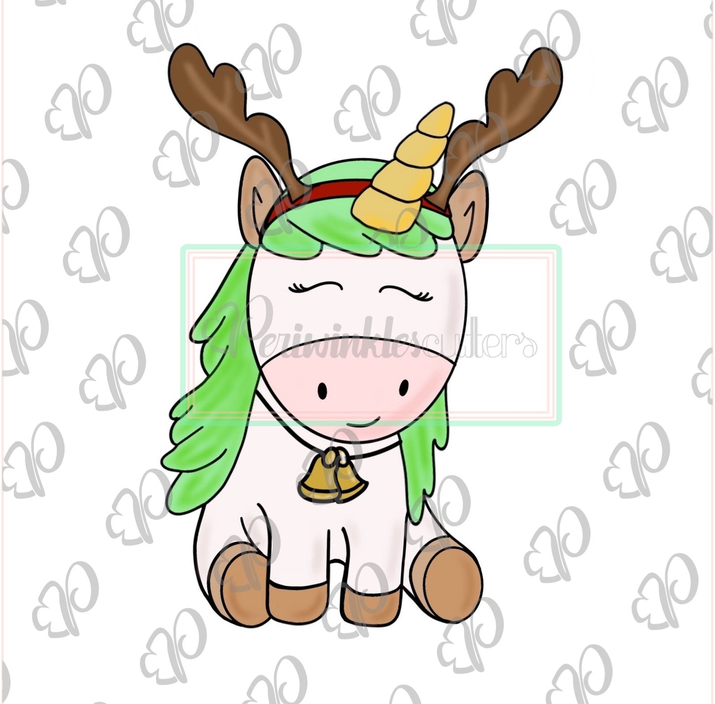 Shine the Reindeer Unicorn - Deer - Periwinkles Cutters