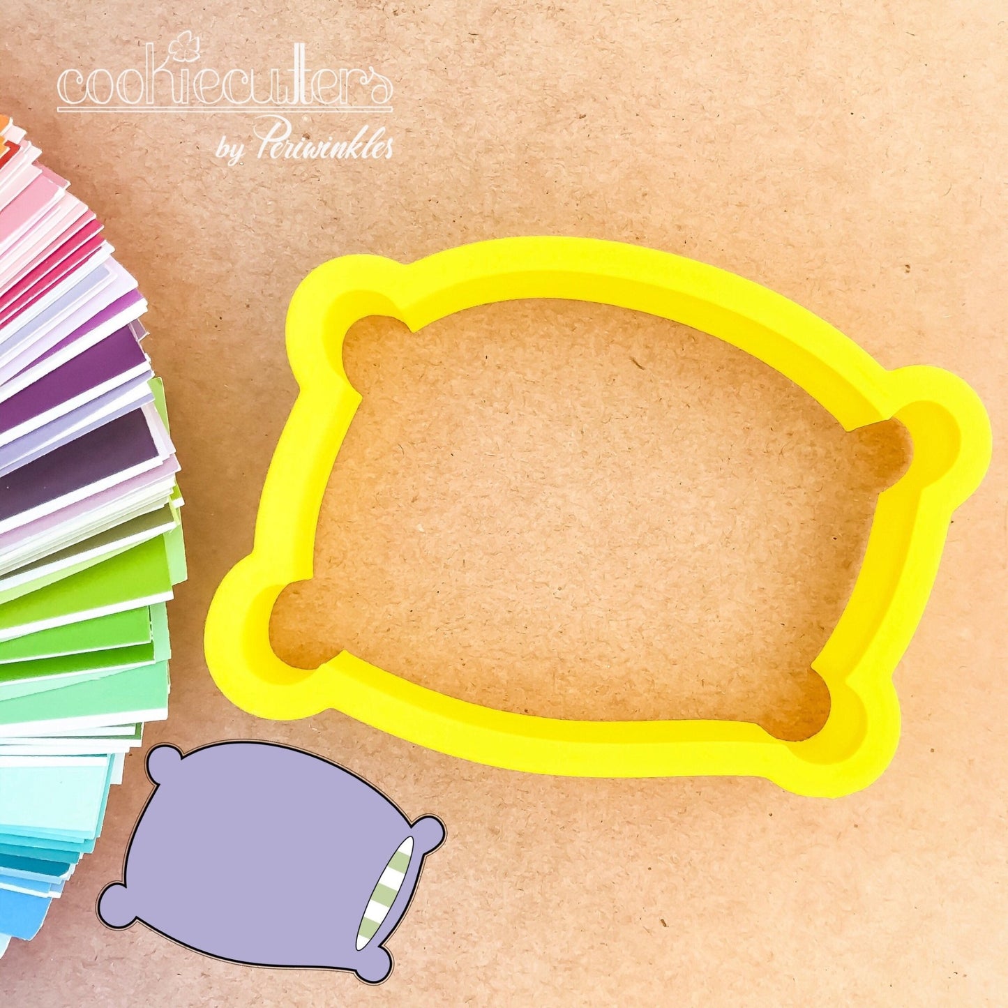 Slippers Cookie Cutter - Periwinkles Cutters