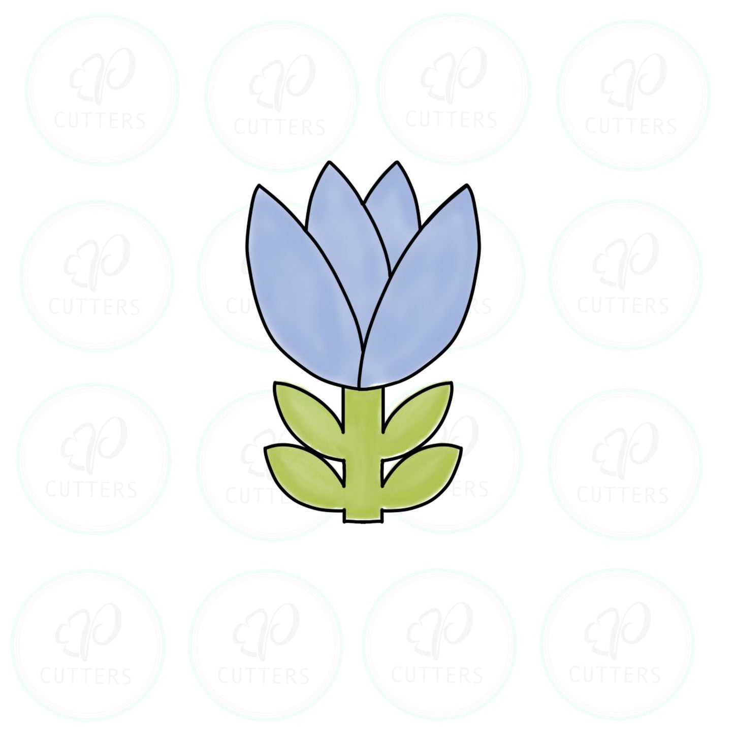 Wild Flower Cookie Cutter - Periwinkles Cutters