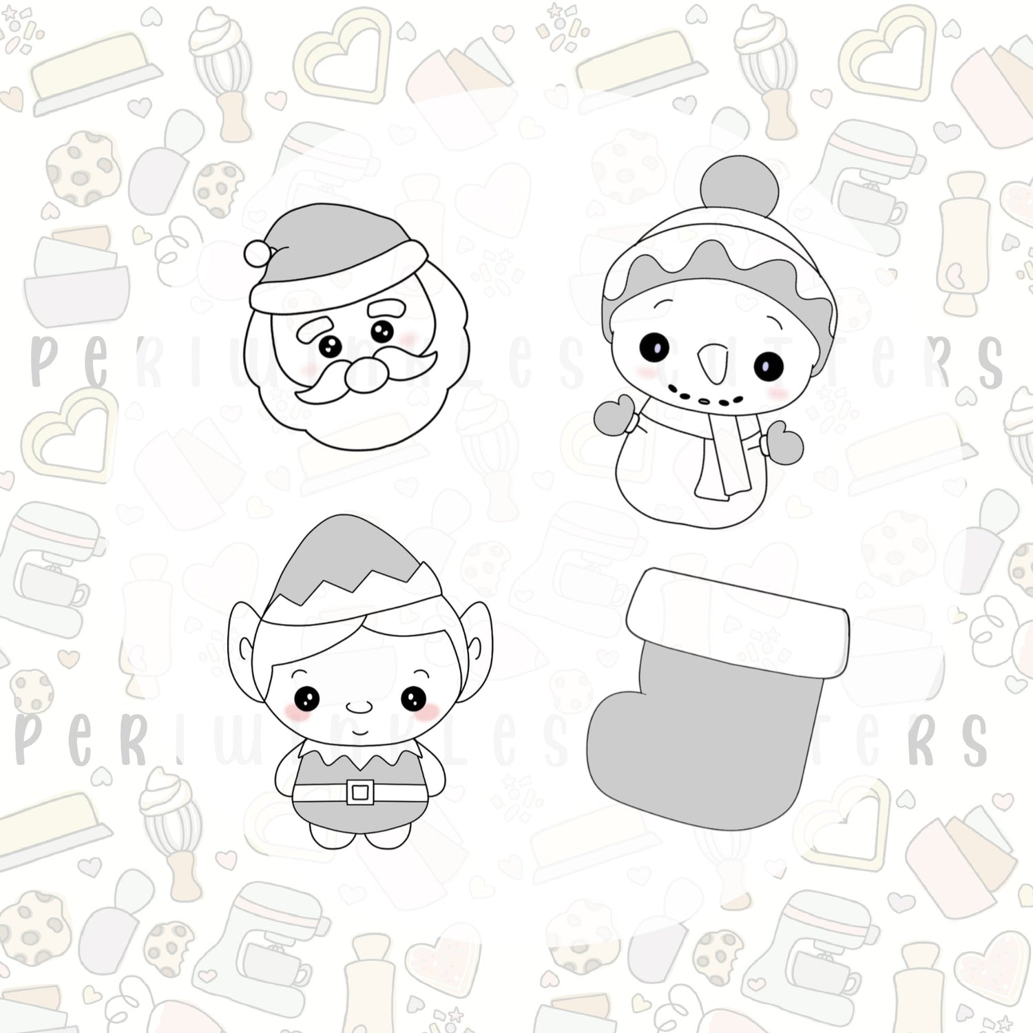 Holidays - Periwinkles Cutters