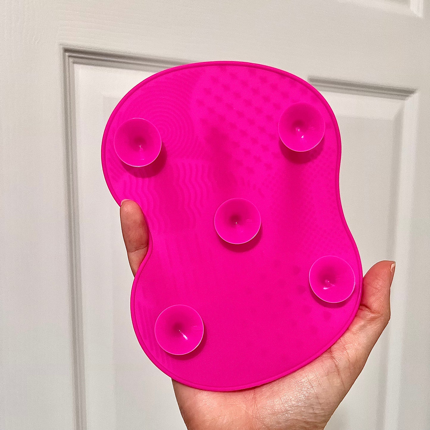 Almohadilla de silicona para limpieza de cepillos