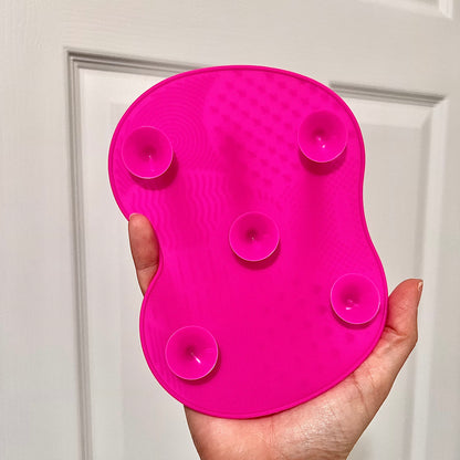 Almohadilla de silicona para limpieza de cepillos