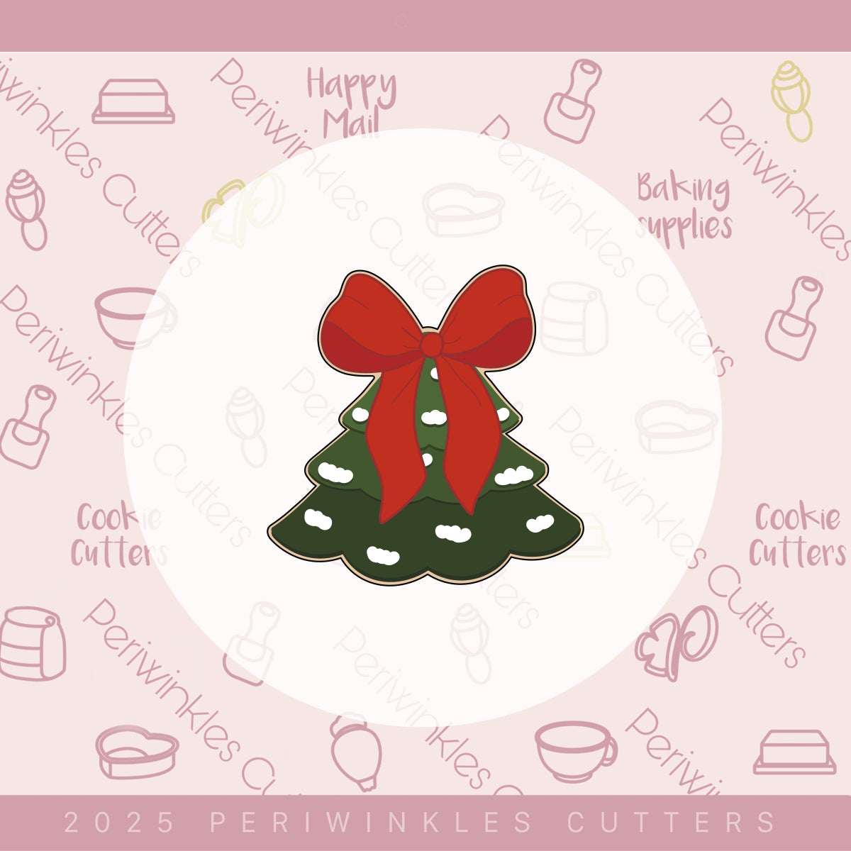 Coquette Tree Cookie Cutter