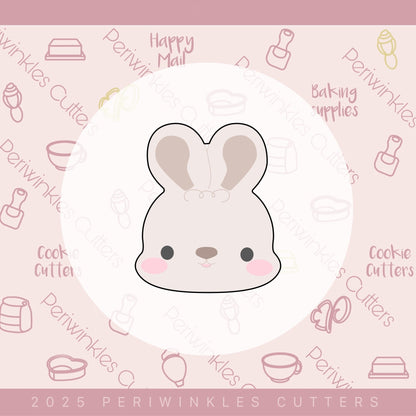 Cutie Bunny Cookie Cutter - Periwinkles Cutters Cookie Cutter