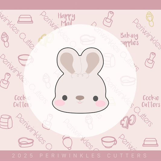 Cutie Bunny Cookie Cutter - Periwinkles Cutters Cookie Cutter