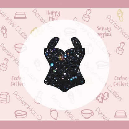 Eras Bodysuit Cookie Cutter - Periwinkles Cutters Cookie Cutter