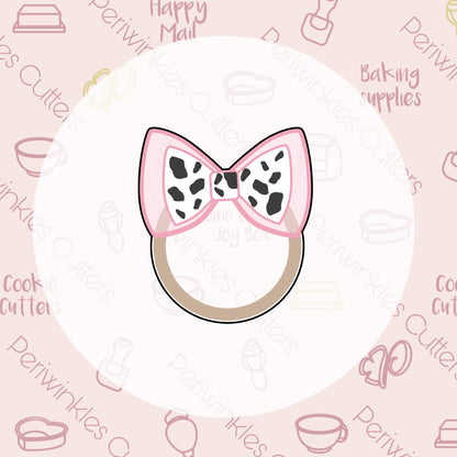 Girl Baby Cow Cookie Cutter - Periwinkles Cutters Cookie Cutter