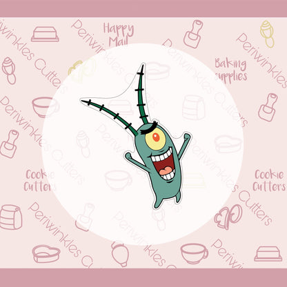 Plankton Bug Cookie Cutter - Periwinkles Cutters Cookie Cutter