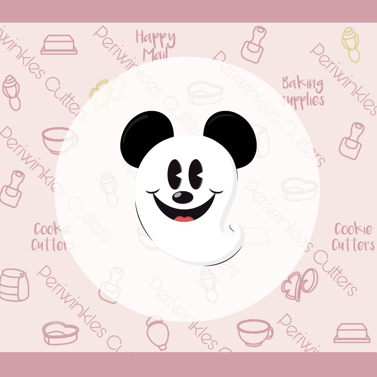13 Days of Mouse Not So Scary Halloween Countdown Mini Set - Periwinkles Cutters Cookie Cutter