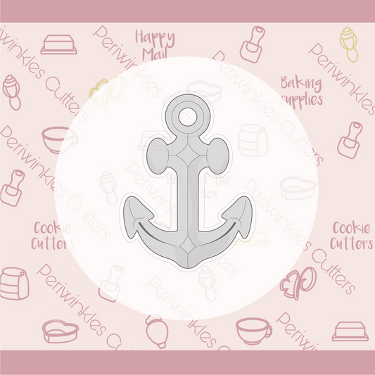 Anchor Cookie Cutter - Periwinkles Cookie Cutters 