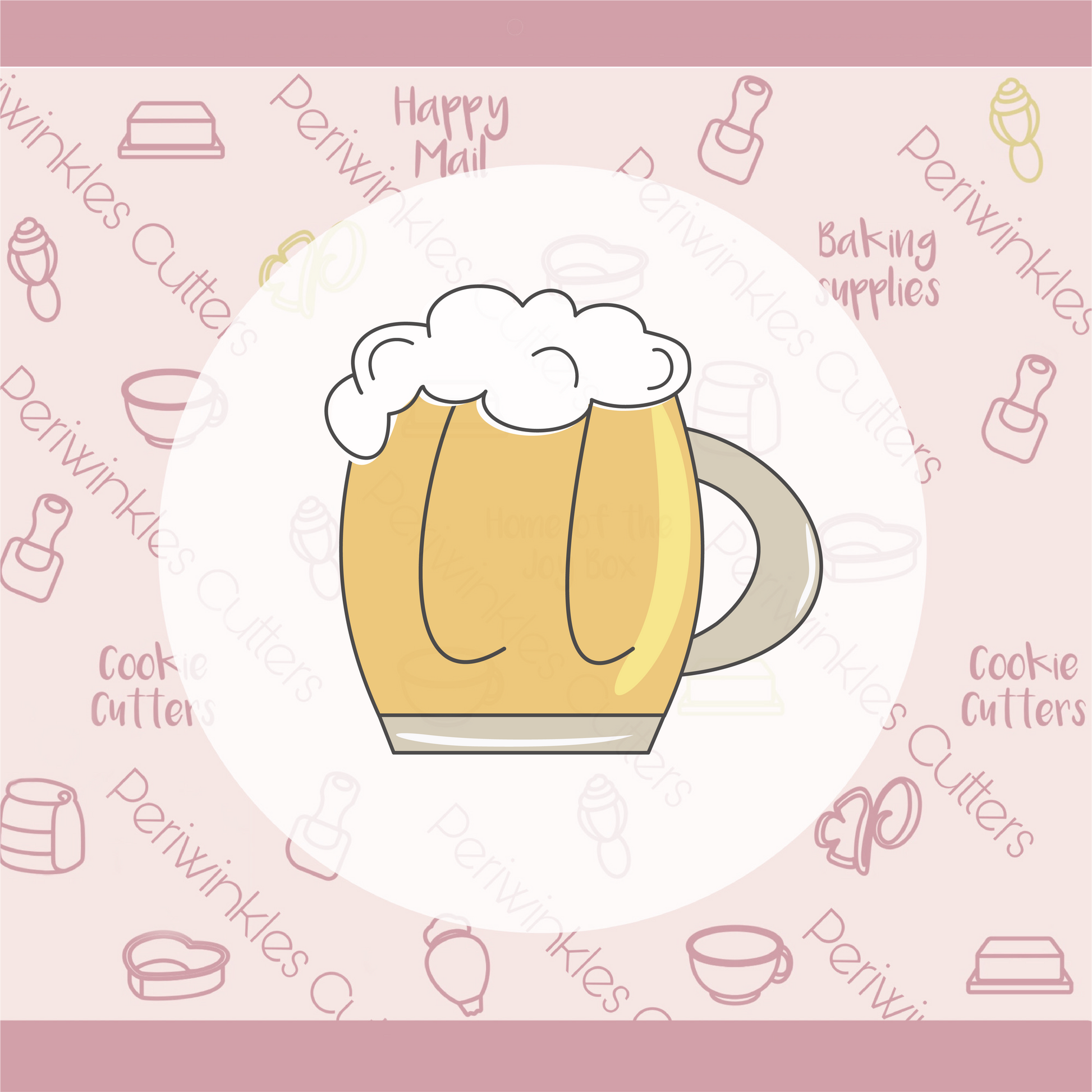 Beer Mug Cookie Cutter - Periwinkles Cookie Cutters 