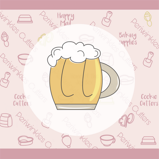 Beer Mug Cookie Cutter - Periwinkles Cookie Cutters 