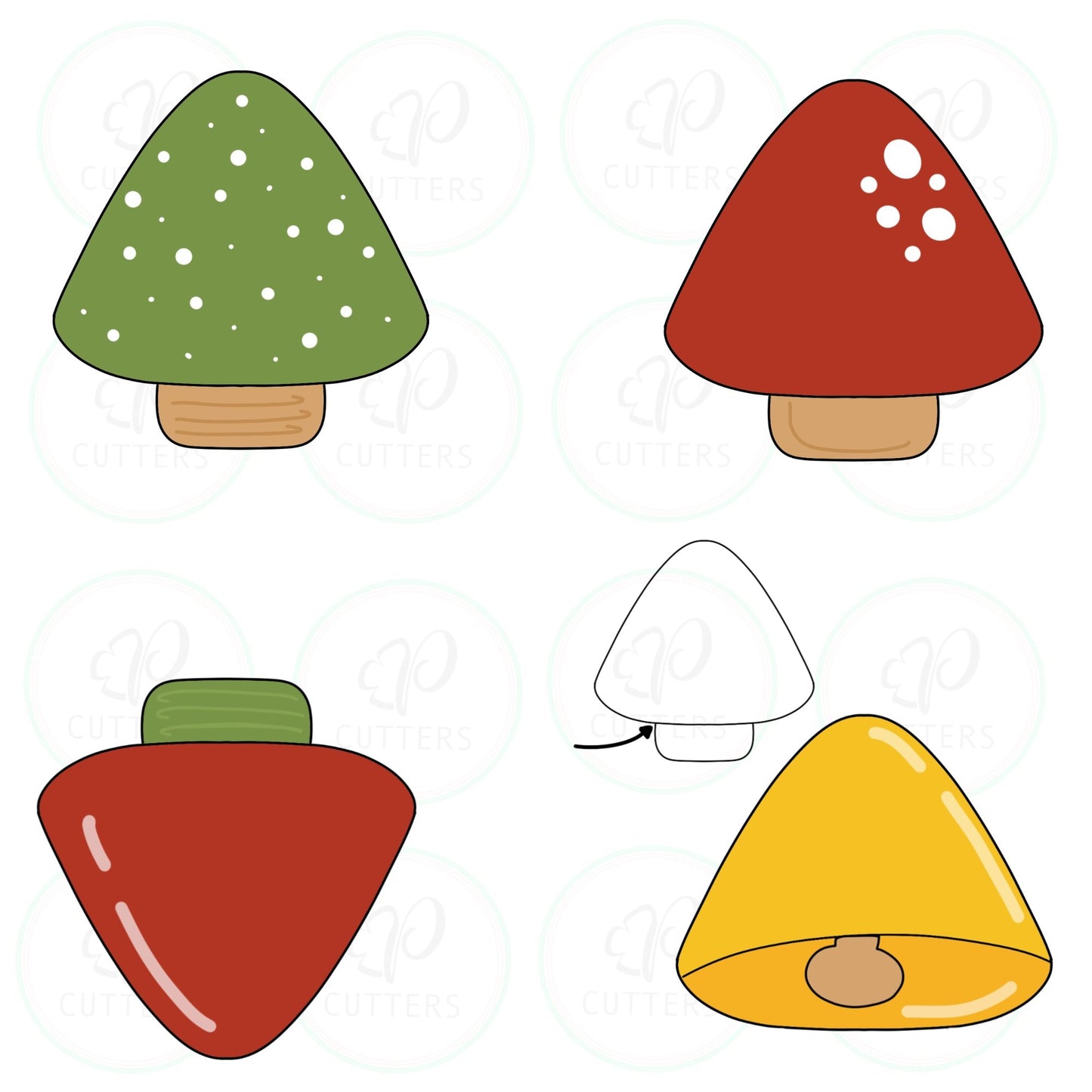 Advent Calendar Ultimate Set Cookie Cutter - Periwinkles Cutters