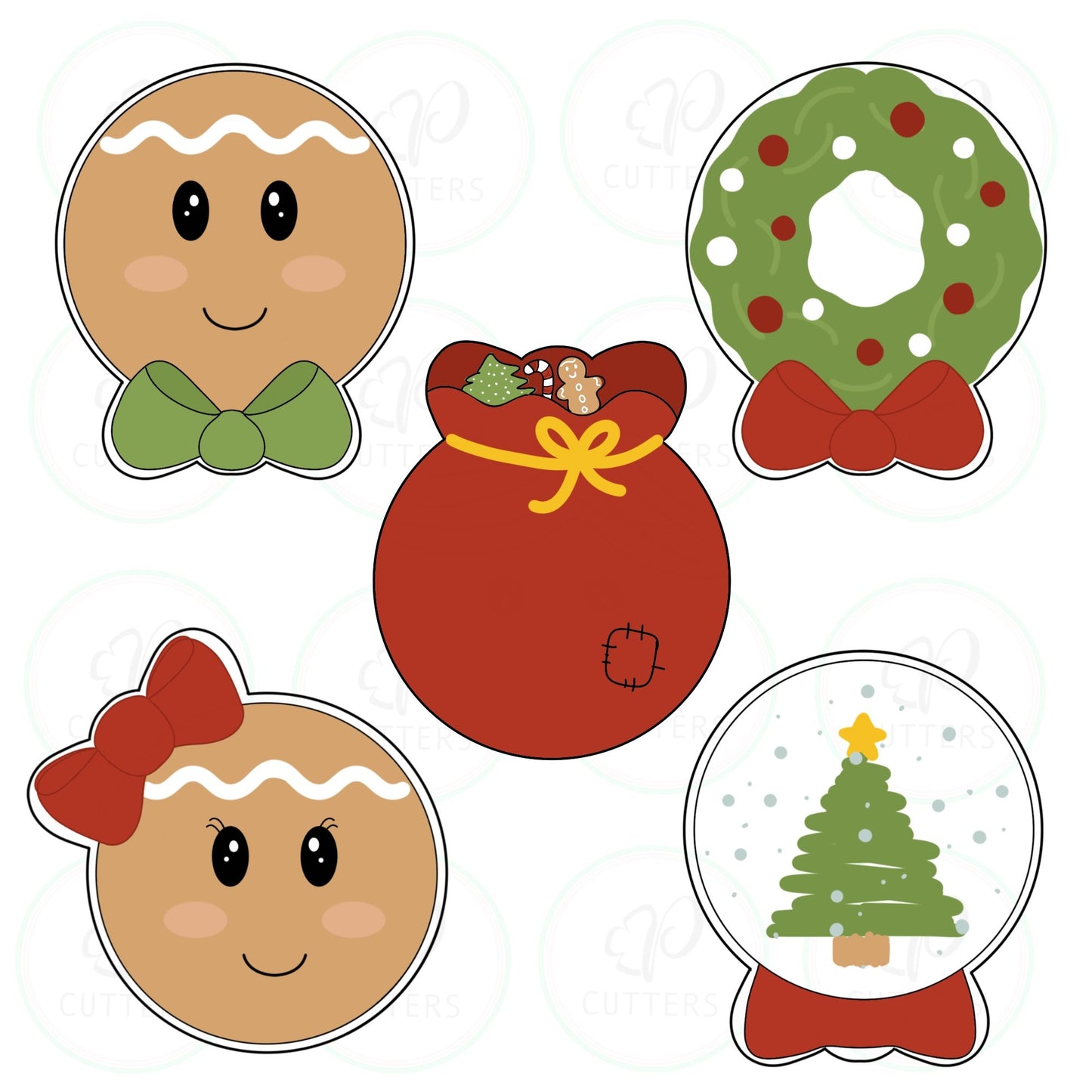 Advent Calendar Ultimate Set Cookie Cutter - Periwinkles Cutters