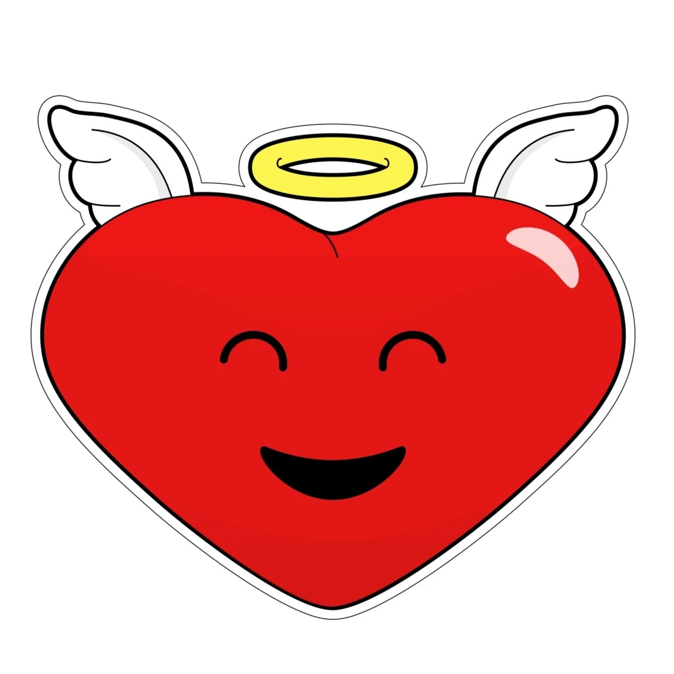 Angel and Devil Heart Cookie Cutter - Periwinkles Cutters