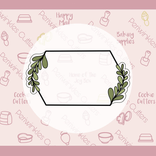 Angie Plaque Cookie Cutter - Periwinkles Cutters