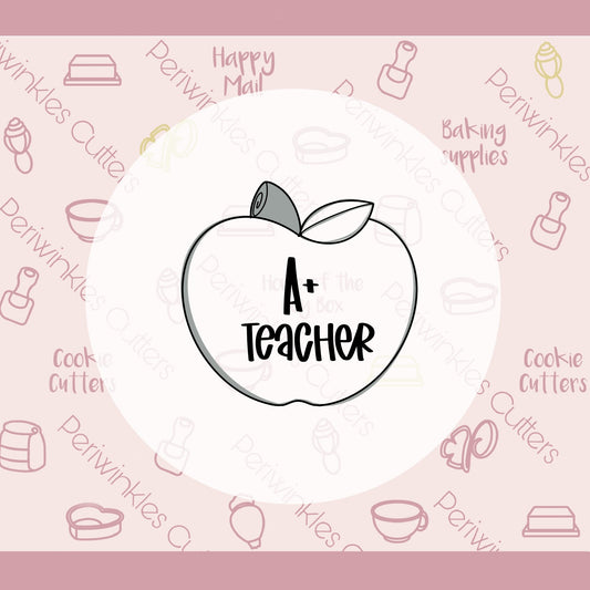 Apple 2022 Cookie Cutter - Periwinkles Cutters