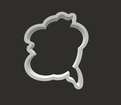 Apple and Heart Cookie Cutter - Periwinkles Cutters