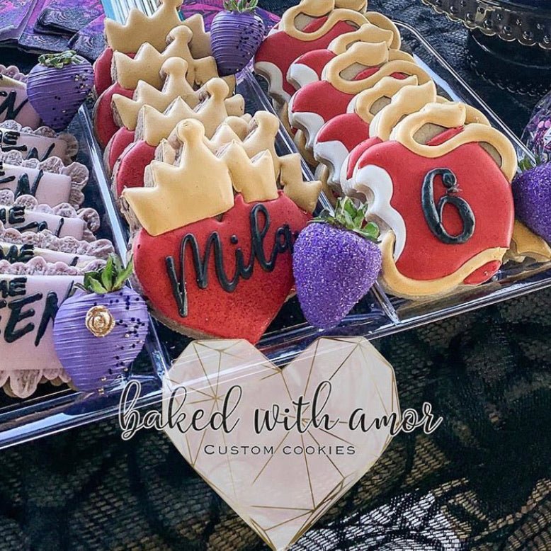 Apple and Heart Cookie Cutter - Periwinkles Cutters