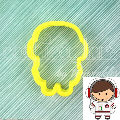 Astronaut Boy Cookie Cutter - Periwinkles Cutters