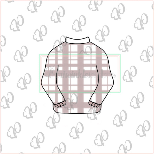 Autumn Sweater Cookie Cutter - Periwinkles Cutters