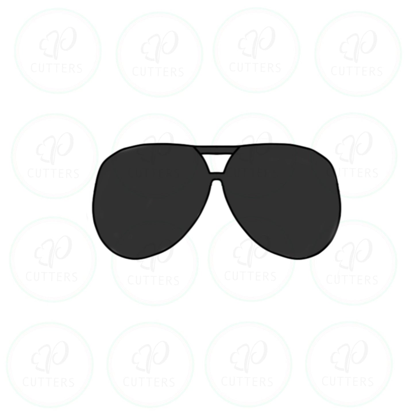 Aviator Sunglasses Cookie Cutter - Periwinkles Cutters