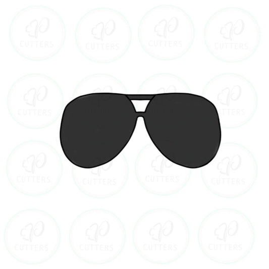 Aviator Sunglasses Cookie Cutter - Periwinkles Cutters