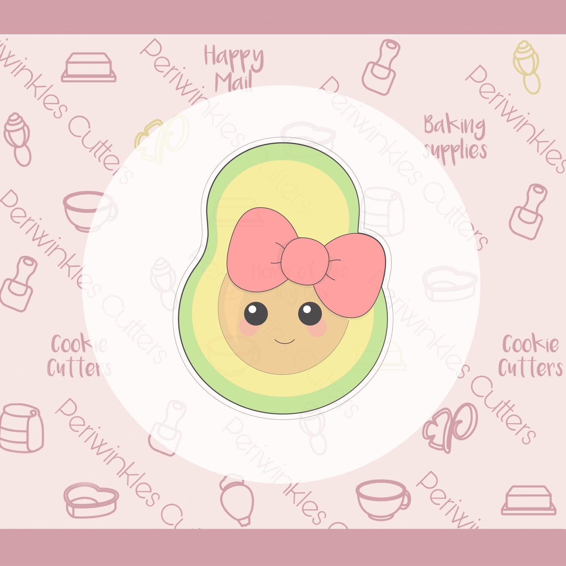 Avocados Cookie Cutter - Periwinkles Cutters