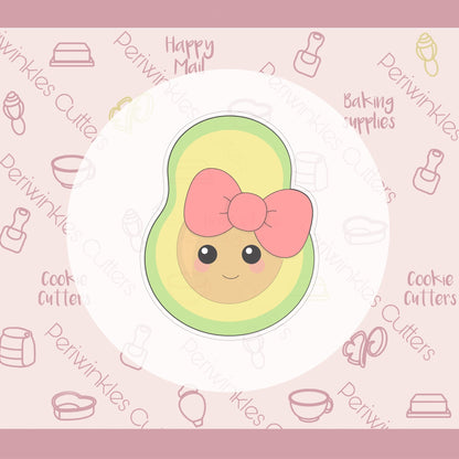 Avocados Cookie Cutter - Periwinkles Cutters
