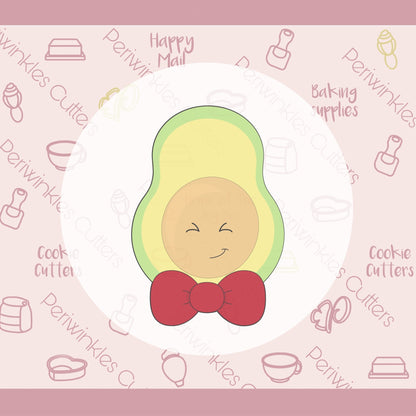 Avocados Cookie Cutter - Periwinkles Cutters
