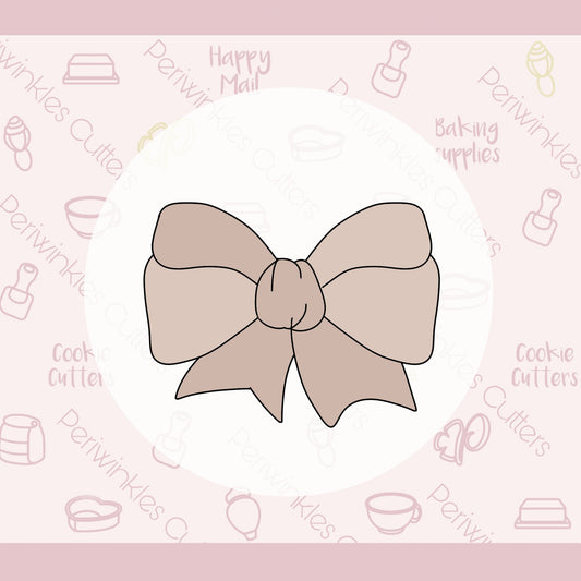 Baby Bow Cookie Cutter - Periwinkles Cutters