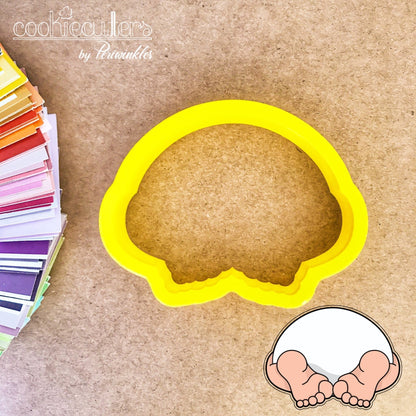 Baby Butt Cookie Cutter - Periwinkles Cutters