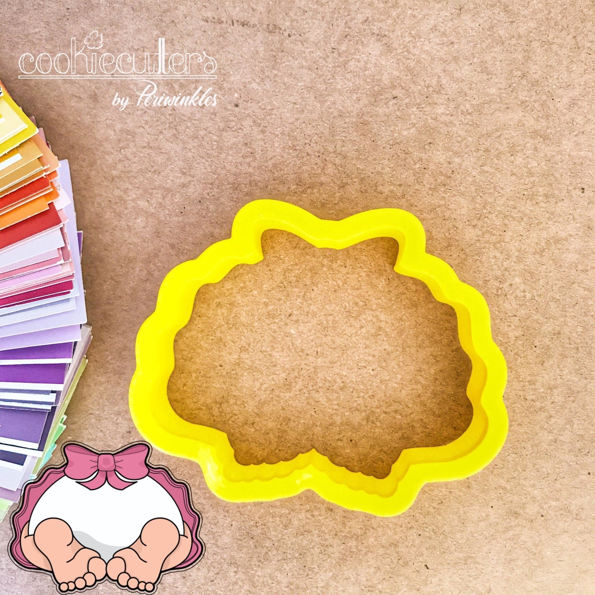 Baby Butt Cookie Cutter - Periwinkles Cutters