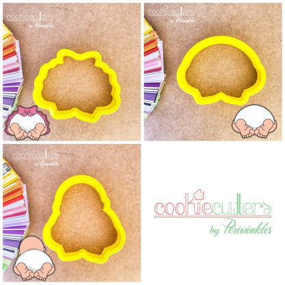 Baby Butt Cookie Cutter - Periwinkles Cutters