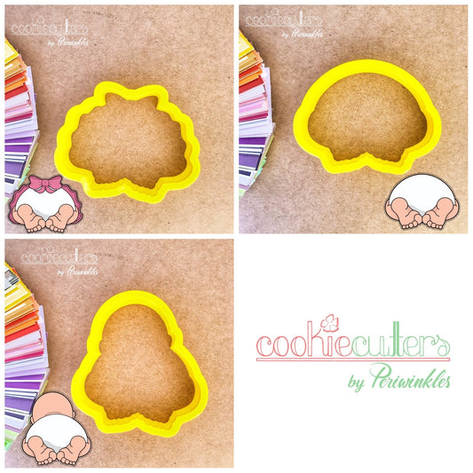 Baby Butt Cookie Cutter - Periwinkles Cutters