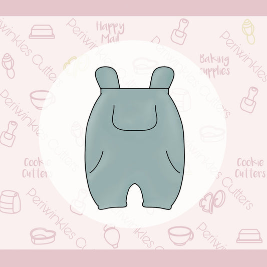 Baby Romper Cookie Cutter - Periwinkles Cutters