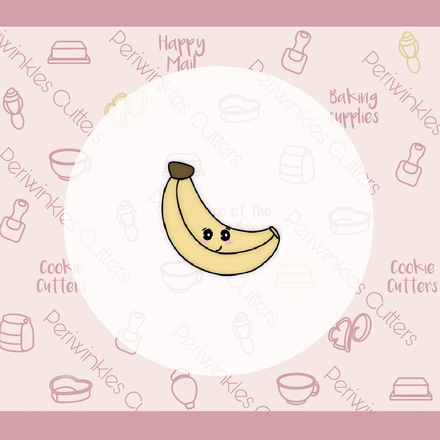 Banana Fruit Cookie Cutter - Periwinkles Cutters