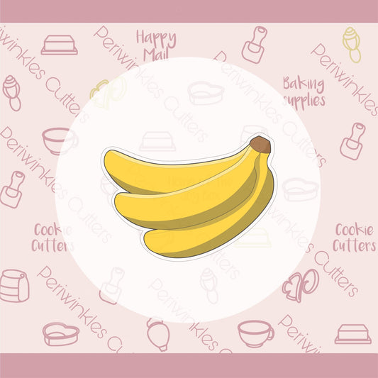 Bananas Cookie Cutter - Periwinkles Cutters