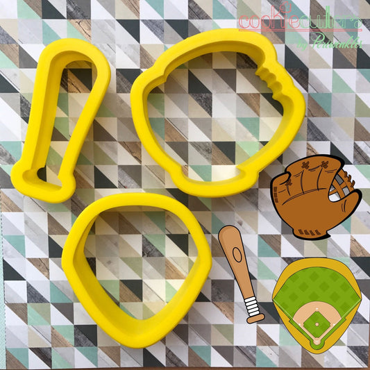 Baseball Cookie Cutter - Periwinkles Cutters