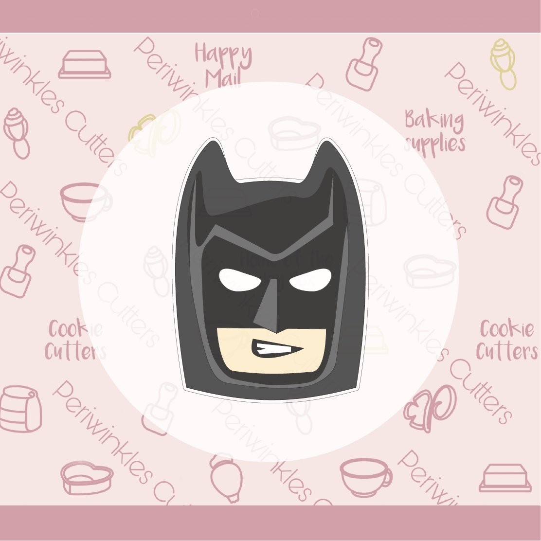 Bat Head Cookie Cutter - Periwinkles Cutters