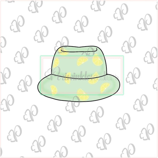 Beach Chubby Hat Cookie Cutter - Periwinkles Cutters